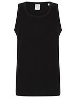 SF Minni Ärmelloses Kinder T-Shirt aus Baumwolle – Black