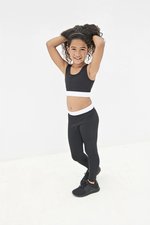 SF Minni Ärmelloses Kinder-T-Shirt für Sublimationsdruck, Black/Black 5-6 Jahre, SM236 – Bild 1