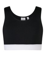Kids´ Fashion Crop Top – Black/White