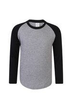 Kids´ Long Sleeved Baseball T – Bild 14