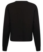 SF Minni Kinder-Sweater Cropped mit Oversize-Schnitt, Black 13 Jahre, SM515 – Bild 4