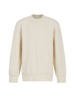 SF Minni Nachhaltiges Kinder-Sweatshirt mit Kurvensaum – Light Stone