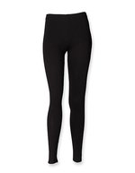 SF Minni Leggings mit elastischem Bund für Kinder – Black