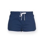 SF Minni Retro Kinder Shorts mit Ziehkordel, Black/White 5/6 Jahre, SM69 – Bild 3
