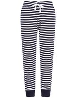 SF Minni Kids´ Cuffed Lounge Pants Red/White Stripes 5/6 Jahre (SM85) – Navy/White Stripes