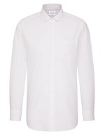 Men´s Shirt Regular Fit Extra Longsleeve – White
