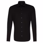 Seidensticker Chemise business sans repassage avec col Kent, Mid Blue 41, SN021000 – image 3