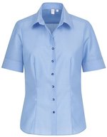 Women´s Blouse Regular Fit Short Sleeve – Light Blue
