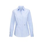 Seidensticker Bügelfreies Slim Fit Hemd mit Stickerei, New Check Light Blue - White 32, SN080619 – Bild 3