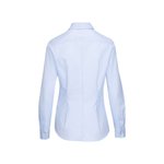 Seidensticker Bügelfreies Slim Fit Hemd mit Stickerei, New Check Light Blue - White 32, SN080619 – Bild 4