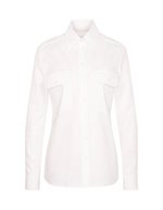Women´s Pilot Blouse Regular Fit Shortsleeve – White