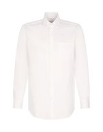 Men´s Shirt Regular Fit Fine Twill Longsleeve – White
