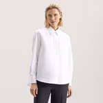 Women´s Oversize Popeline Blouse Longsleee – image 2