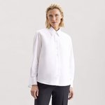 Women´s Oversize Popeline Blouse Longsleee – Bild 1