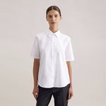 Women´s Oversize Popeline Blouse Shortsleeve – Bild 1
