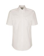 Men´s Pilot Shirt Regular Shortsleeve – White