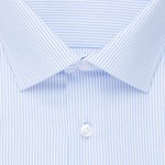 Seidensticker Langarmhemd Karo-Streifen Regular Fit Baumwolle, Check Light Blue - White 38, SN193600 – Bild 6