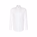 Seidensticker Oxford Langarmhemd Regular Fit Baumwolle, White 38, SN193677 – Bild 3