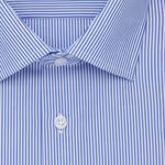 Seidensticker Long Sleeve Shirt Checked/Striped, Non-Iron, Check Light Blue - White 37, SN293600 – image 7