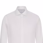 Seidensticker Non-Iron Oxford Shirt, Shaped Fit, White 37, SN293677 – image 6