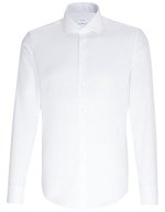 Seidensticker Bügelfreies Oxford Hemd, Shaped Fit – White