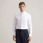 Chemise homme Slim Fit en sergé fin manches longues – image 2