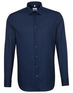 Seidensticker Slim-Fit Business-Hemd mit Kentkragen – Dark Blue