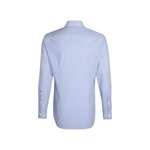 Seidensticker Langarmhemd Slim Fit Karo/Blockstreifen, Check Light Blue - White 36, SN693600 – Bild 3