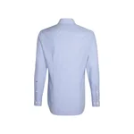Seidensticker Langarmhemd Slim Fit Karo/Blockstreifen, Striped Light Blue - White 37, SN693600 – Bild 3
