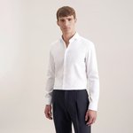 Seidensticker Bügelfreies Slim Fit Oxford-Hemd, White 36, SN693677 – Bild 1