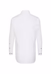 Seidensticker Camicia a maniche lunghe Slim Fit stiro facile, White 42, SN693690 – immagine 4