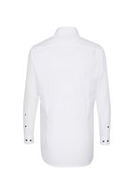 Seidensticker Bügelfreies Slim Fit Langarmhemd, White 36, SN693690 – Bild 4