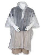 Splashmacs Splashmacs Poncho Black One Size (SP010) – Clear