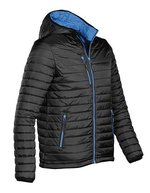 Stormtech Wasserbeständige Herren Winterjacke mit Futter – Black/Marine Blue