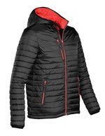 Stormtech Wasserbeständige Herren Winterjacke mit Futter – Black/True Red