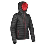 Stormtech Wasserbeständige Thermojacke mit Kapuze, Black/Charcoal XS, ST111F – Bild 4