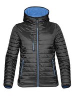 Stormtech Wasserbeständige Thermojacke mit Kapuze – Black/Marine Blue