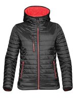 Stormtech Wasserbeständige Thermojacke mit Kapuze – Black/True Red