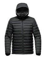 Stormtech Stavanger Thermojacke mit Kapuze, Black/Graphite 3XL, ST121 – Bild 1