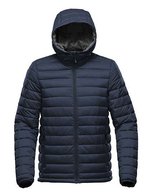 Stormtech Stavanger Thermojacke mit Kapuze – Navy/Graphite
