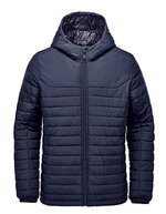 Stormtech Federleichter gesteppten Kapuzenpullover navy – Navy
