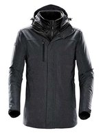 Stormtech 3-in-1-Funktionsjacke mit abnehmbarer Kapuze – Charcoal