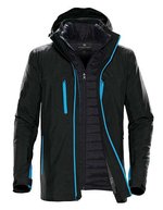 Stormtech 3-in-1-Jacke mit H2XTREME®-Material – Black/Electric Blue