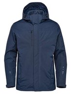 Stormtech Funktionsjacke mit abnehmbarer Kapuze – Navy
