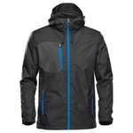 Stormtech Ultraleichte Herrenjacke mit Kapuze, Black/Azure Blue S, ST132 – Bild 3