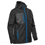 Stormtech Ultraleichte Herrenjacke mit Kapuze, Black/Azure Blue S, ST132 – Bild 5