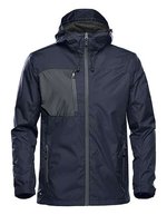 Stormtech Ultraleichte Herrenjacke mit Kapuze – Navy/Granite