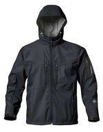 Stormtech Softshell-Hooded-Jacke mit Membran – Black