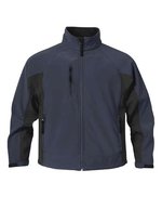 Stormtech Halblange Softshell-Jacke mit Fleecefutter, Black/Black S, ST57 – Blu navy/Nero