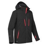Stormtech Wasserdichte Softshell-Jacke mit Kapuze, Black/Bright Red S, ST83 – Bild 5